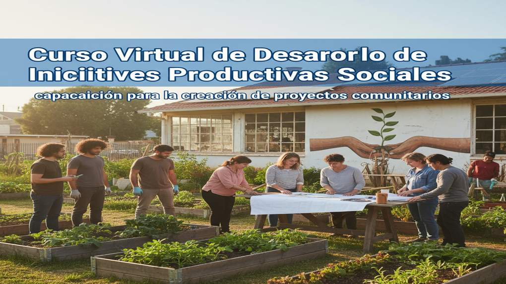 Curso Virtual de Desarrollo de Iniciativas Productivas Sociales: capacitación para la creación de proyectos comunitarios